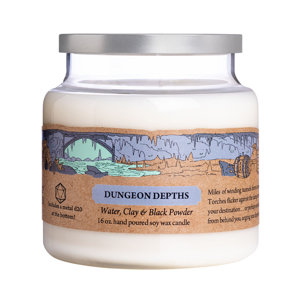 Dungeon Depths 16 oz. - Cantrip Candles
